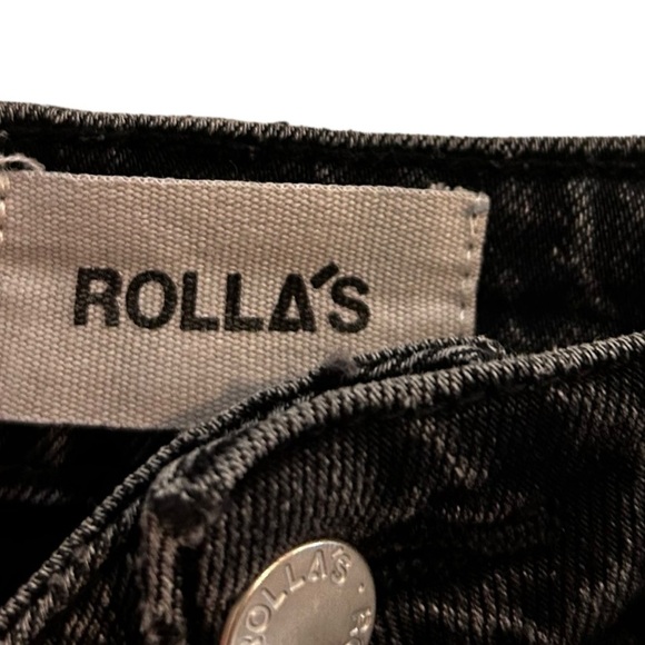 ROLLA's Original Straight Long Jeans - Brad Black - Picture 11 of 15